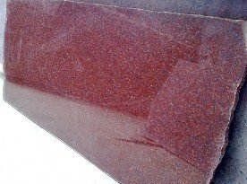 表面拋光的印度紅