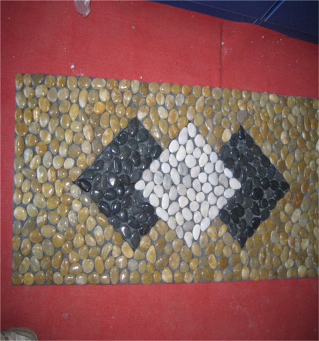 mixed color of pebble net posts--11