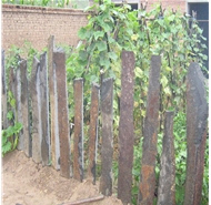 玄武巖車止石-05